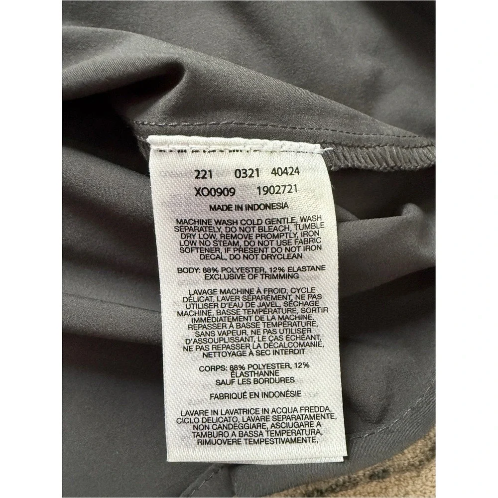 Columbia Mens Charcoal Gray Short Sleeve‎ Button Down Utility Shirt XXL Gorpcore